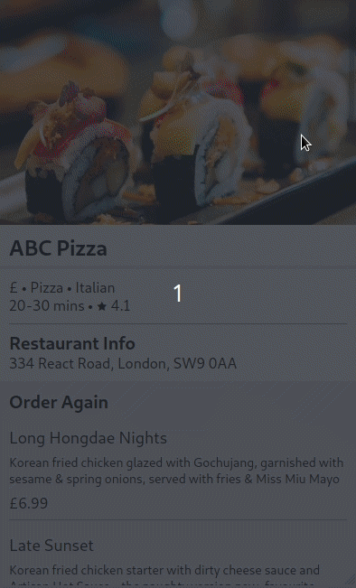 Uber Eats App